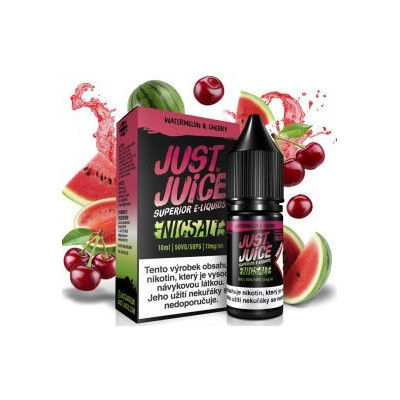 Liquid Just Juice SALT Watermelon & Cherry 10ml - 11mg
