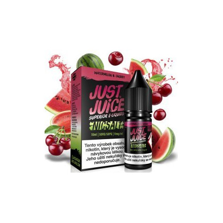 Liquid Just Juice SALT Watermelon & Cherry 10ml - 11mg