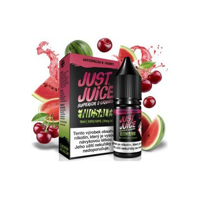 Liquid Just Juice SALT Watermelon & Cherry 10ml - 20mg