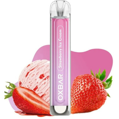 OXVA OXBAR C800 elektronická cigareta Strawberry Ice Cream 16mg