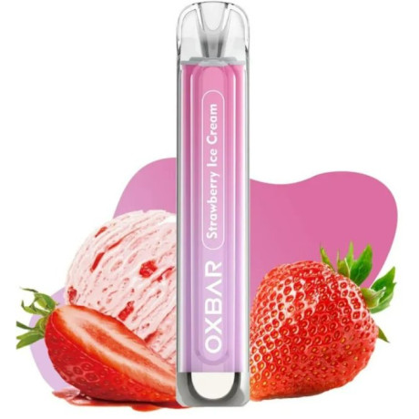 OXVA OXBAR C800 elektronická cigareta Strawberry Ice Cream 16mg