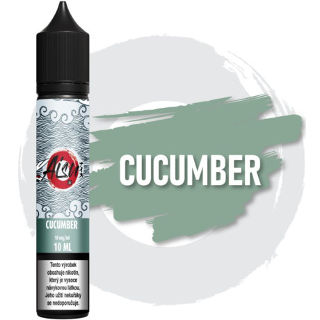 Liquid ZAP! Juice Aisu Nic SALT Ledová okurka (Cucumber Ice) 10ml - 10mg