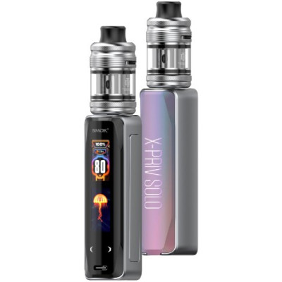 Smoktech X-PRIV Solo 80W Grip Full Kit Purple