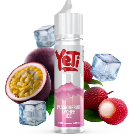 Příchuť Yeti Summit Series S&V 10ml Passionfruit Lychee Ice (Ledová marakuja a liči)