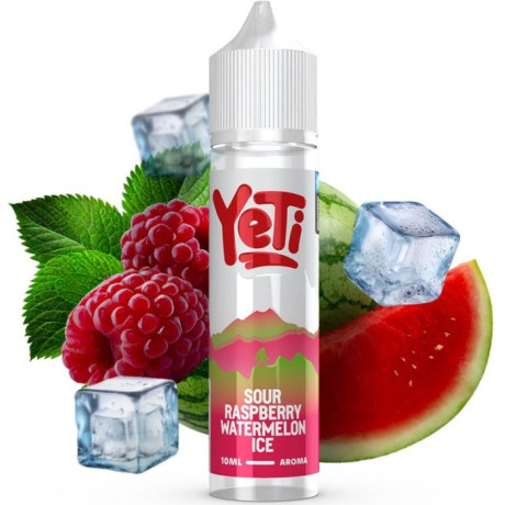 Příchuť Yeti Summit Series S&V 10ml Sour Raspberry Watermelon Ice (Ledový meloun s malinou)