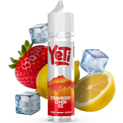 Příchuť Yeti Summit Series S&V 10ml Strawberry Lemon Ice (Ledová jahoda s citronem)