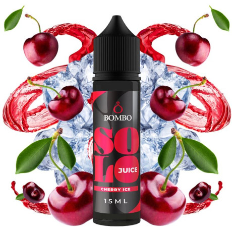 Příchuť Bombo Solo Juice S&V 15ml Cherry Ice (Ledová třešeň)