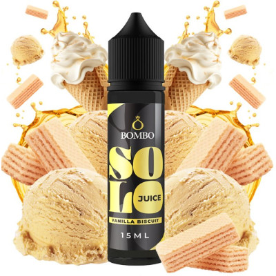 Příchuť Bombo Solo Juice S&V 15ml Vanilla Biscuit (Vanilková sušenka)