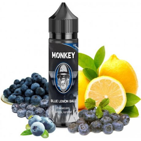 Příchuť MONKEY liquid Shake and Vape Blue Lemon Ball 10ml
