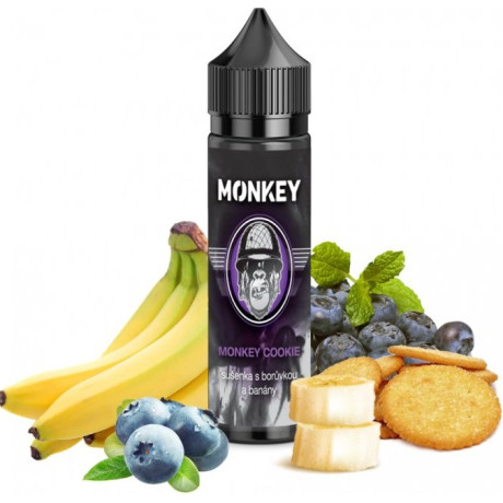Příchuť MONKEY liquid Shake and Vape Monkey Cookie 10ml
