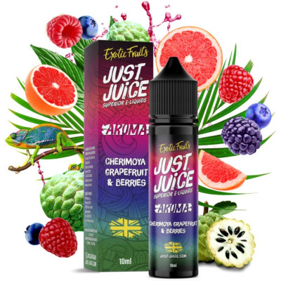 Příchuť Just Juice S&V 10ml Cherimoya Grapefruit & Berries