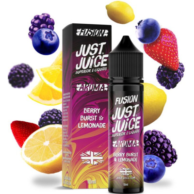 Příchuť Just Juice S&V 10ml Fusion Berry Burst & Lemonade