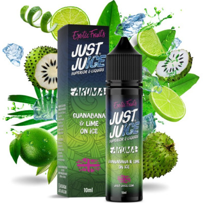 Příchuť Just Juice S&V 10ml Guanabana & Lime On Ice