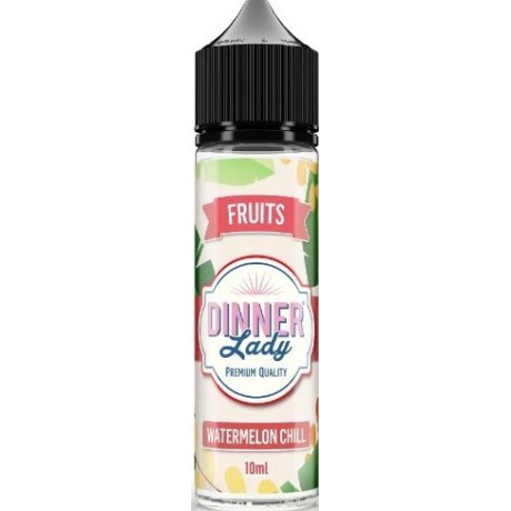 Příchuť Dinner Lady S&V Fruits 10ml Watermelon Chill