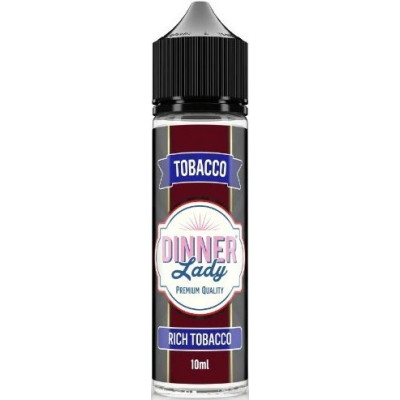 Příchuť Dinner Lady S&V Tobacco 10ml Rich Tobacco