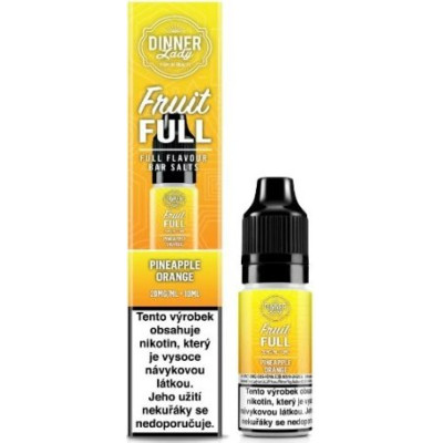 Liquid Dinner Lady BAR SALTS Fruit FULL Pineapple Orange 10ml - 20mg