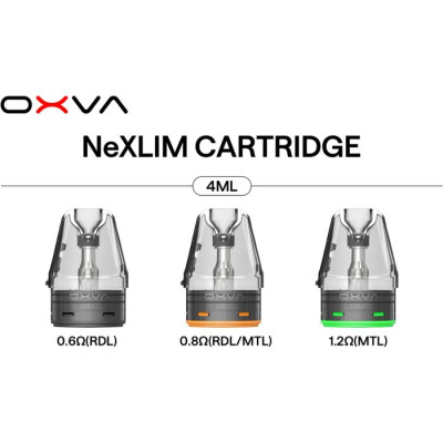 OXVA NeXLIM cartridge 0,6ohm 4ml