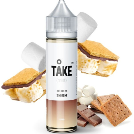 Příchuť ProVape Take Mist S&V 10ml: S'More Me (Grahamové sušenky s marshmallow a čokoládou)