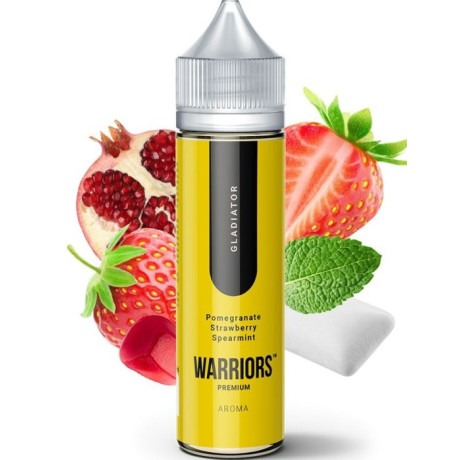 Příchuť ProVape Warriors S&V 10ml: Gladiator (Granátové jablko, jahoda, máta)