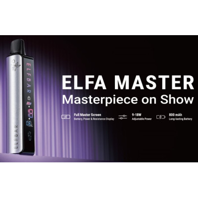 Elf Bar ELFA Master Pod elektronická cigareta 850mAh Dusty Pink