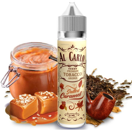 Příchuť Al Carlo Shake and Vape 12ml Salted Caramel