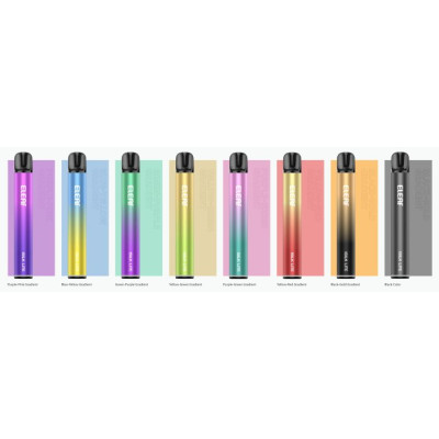iSmoka-Eleaf ISILK LITE elektronická cigareta 500mAh Yellow-Green gradient