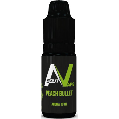 Příchuť About Vape (Bozz) Pure 10ml Peach Bullet (Šťavnatá broskev)