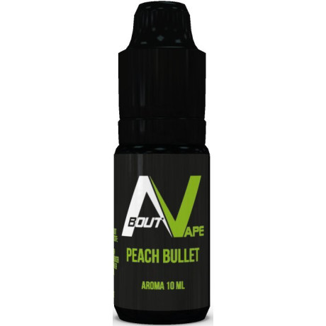 Příchuť About Vape (Bozz) Pure 10ml Peach Bullet (Šťavnatá broskev)