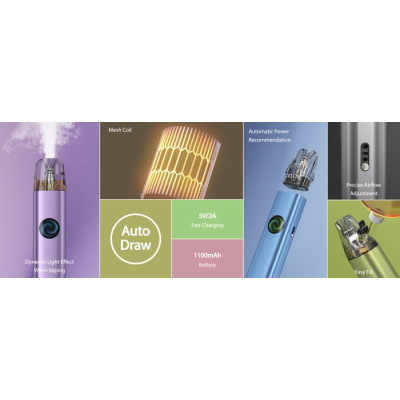 iSmoka-Eleaf iVeni SE elektronická cigareta 1100mAh Silver Black