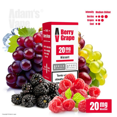 Liquid Adam´s Vape SALT Berry Grape 10ml - 20mg