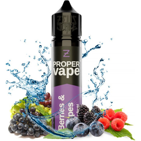 Příchuť Zeus Juice Proper Vape S&V 10ml Berries & Grapes