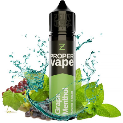 Příchuť Zeus Juice Proper Vape S&V 10ml Grape Menthol