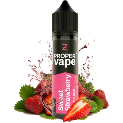 Příchuť Zeus Juice Proper Vape S&V 10ml Sweet Strawberry