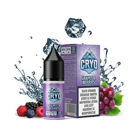 Liquid Infamous Cryo Grapes and Berries 10ml - 20mg
