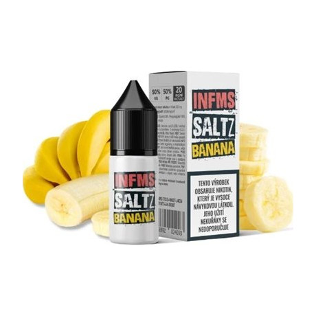 Liquid Infamous Saltz Banana 10ml - 20mg