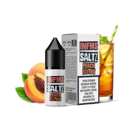 Liquid Infamous Saltz Peach Ice Tea 10ml - 20mg