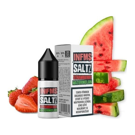Liquid Infamous Saltz Strawberry Watermelon 10ml - 20mg