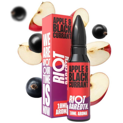 Příchuť Riot BAR EDTN S&V 10ml Apple & Blackcurrant (Jablko & černý rybíz)