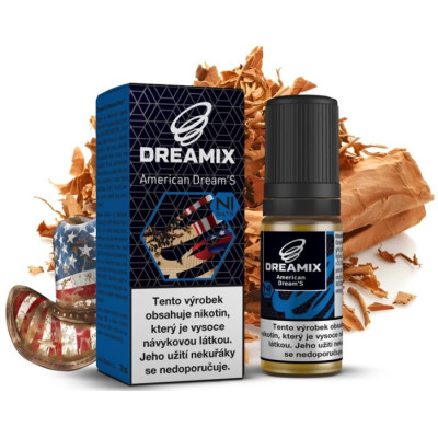 Liquid Dreamix SALT Americký tabák (American Dream'S) 10ml - 10mg