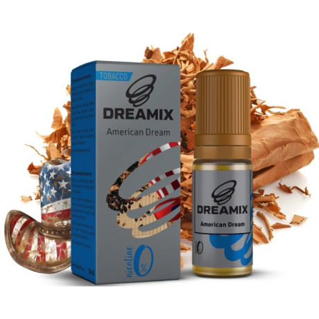 Liquid Dreamix - Americký tabák (American Dream) 10ml - 0mg
