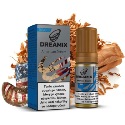 Liquid Dreamix - Americký tabák (American Dream) 10ml - 18mg