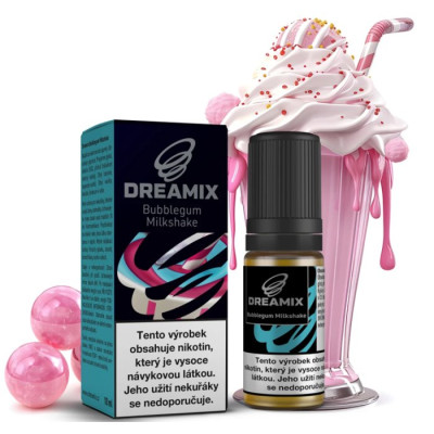 Liquid Dreamix - Žvýkačkový mléčný koktejl (Bubblegum Milkshake) 10ml - 3mg