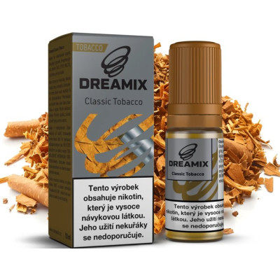 Liquid Dreamix - Klasický tabák (Classic Tobacco) 10ml - 3mg