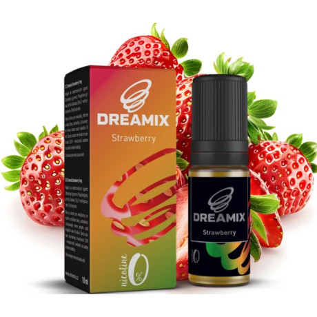 Liquid Dreamix - Jahoda (Strawberry) 10ml - 0mg