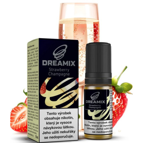 Liquid Dreamix - Jahoda se šampaňským (Strawberry Champagne) 10ml - 3mg