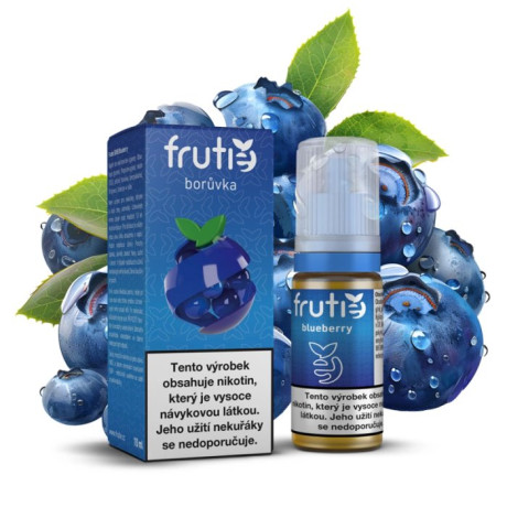 Liquid Frutie 50/50 - Borůvka (Blueberry) 10ml - 18mg
