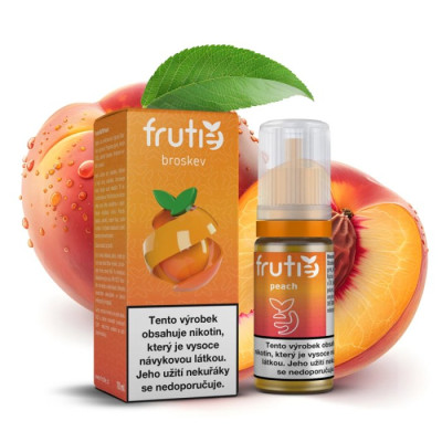 Liquid Frutie 50/50 - Broskev (Peach) 10ml - 18mg