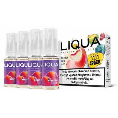 Liquid LIQUA Elements 4Pack Berry Mix 4x10ml-6mg (lesní plody)
