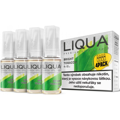 Liquid LIQUA Elements 4Pack Bright tobacco 4x10ml-12mg (čistá tabáková příchuť)