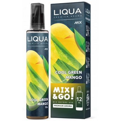 Příchuť Liqua Mix&Go 12ml Cool Green Mango